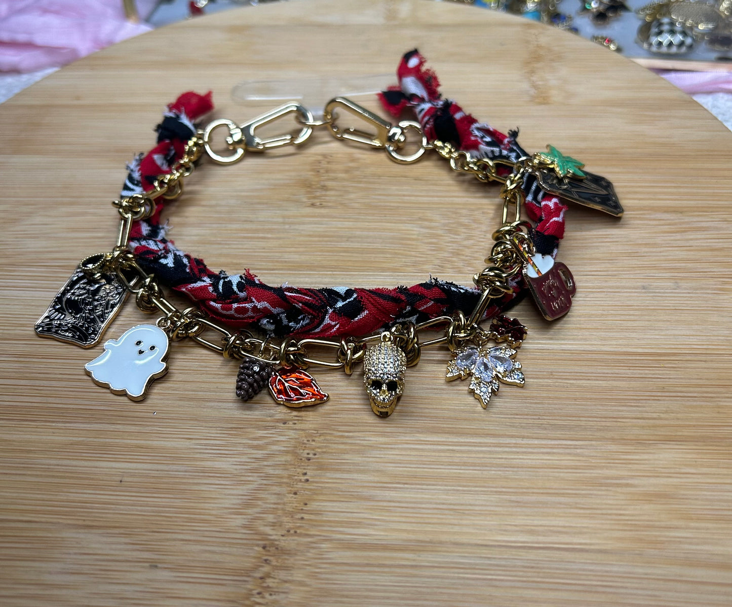 Charm Phone Wristlet