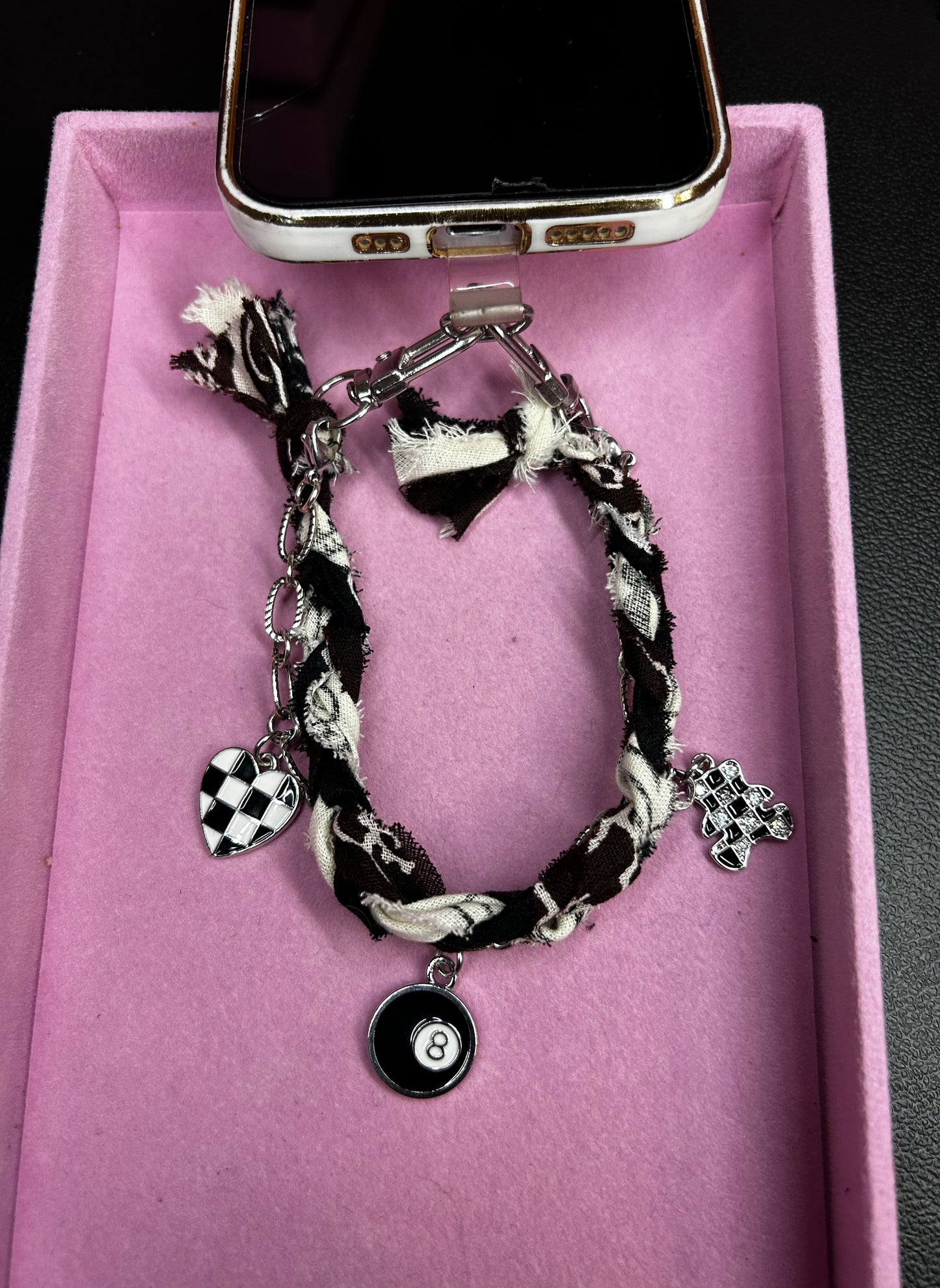 Charm Phone Wristlet